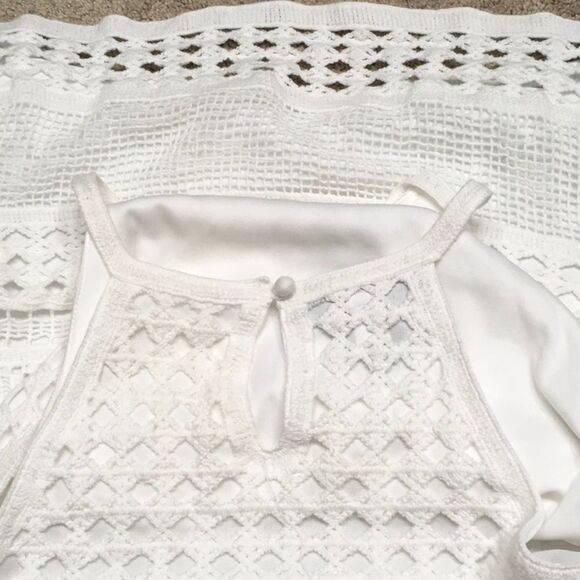 INC Crochet halter top. NWOT - Picture 7 of 8